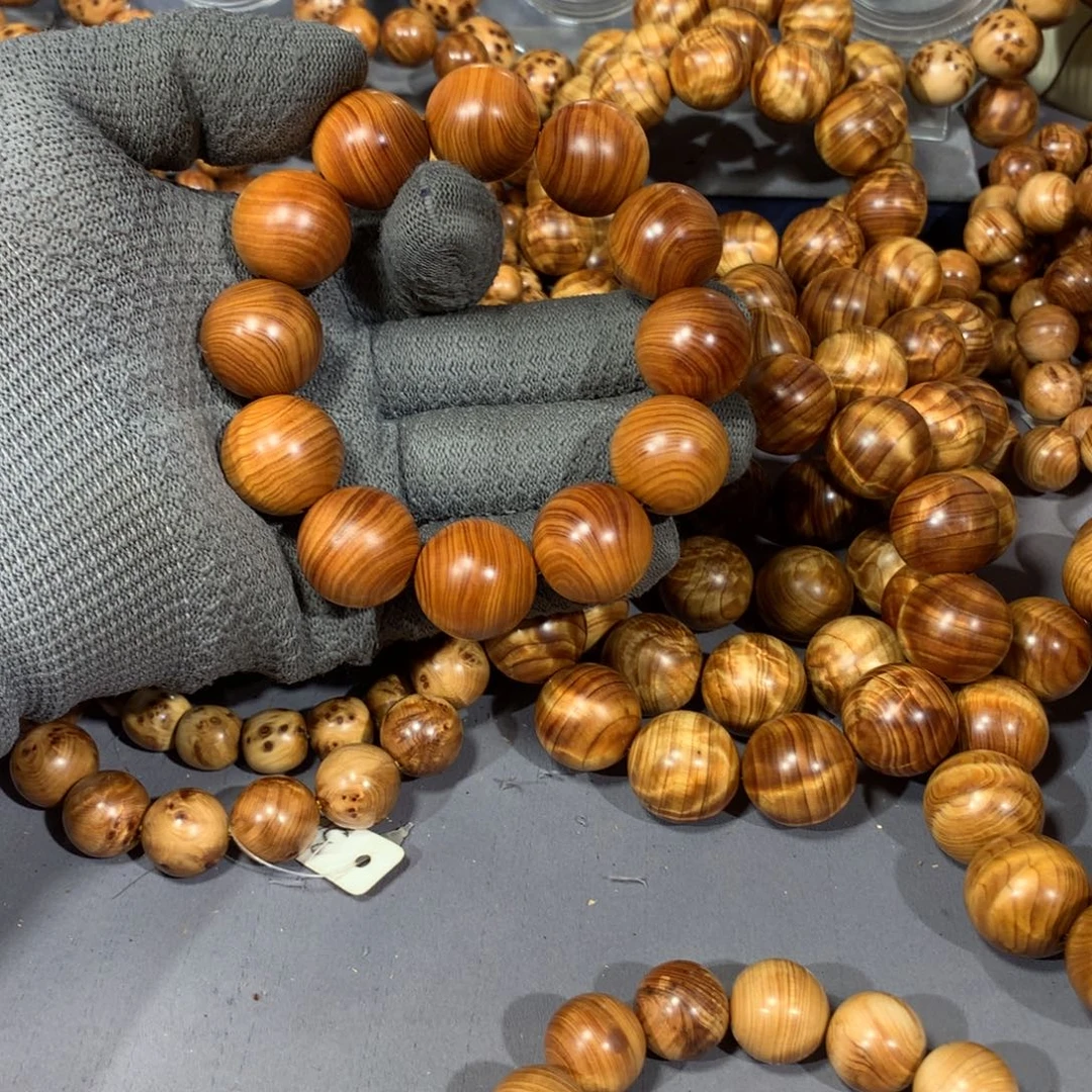 木质类黑金闪电2.0手串
