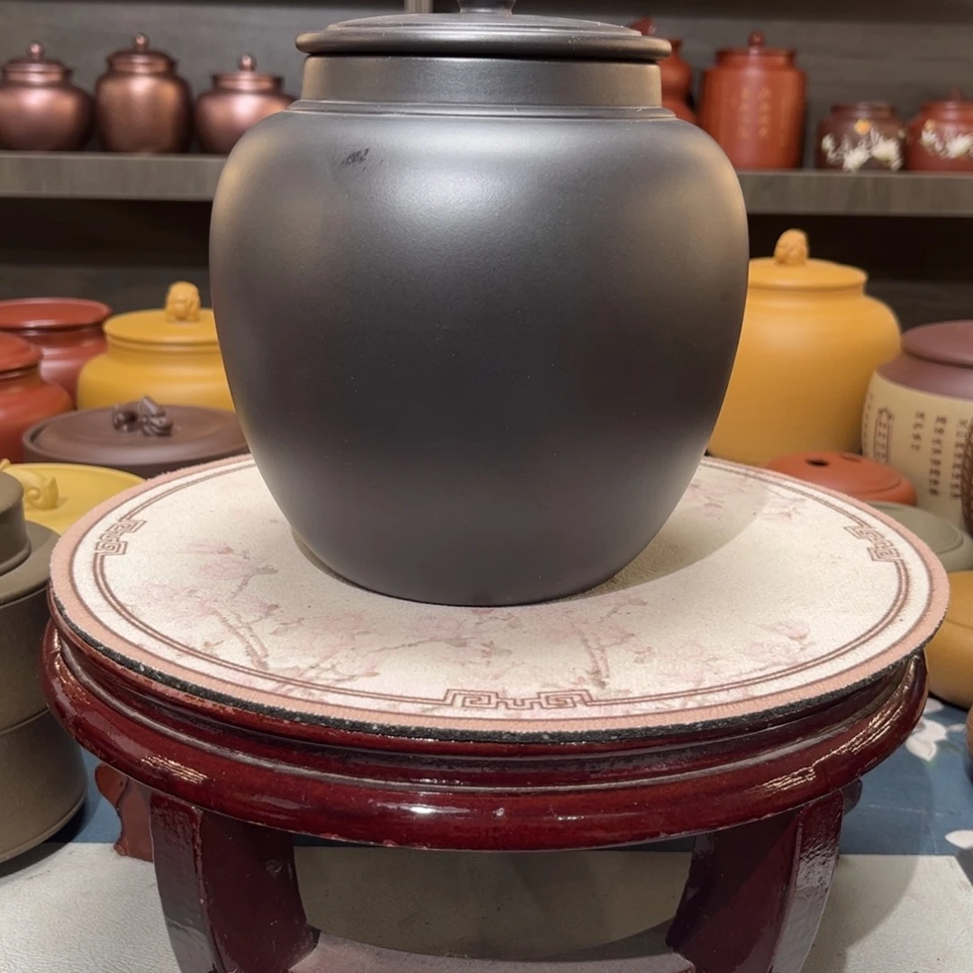 紫砂茶叶罐紫砂罐