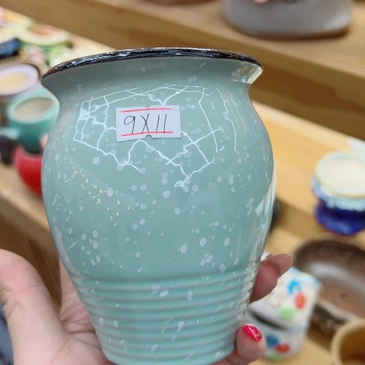 有孔，满10元发货多肉陶瓷花盆