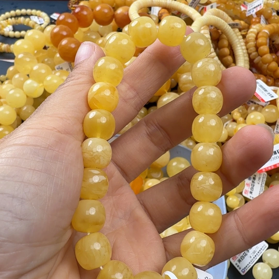 琥珀未镶嵌珠宝奇石