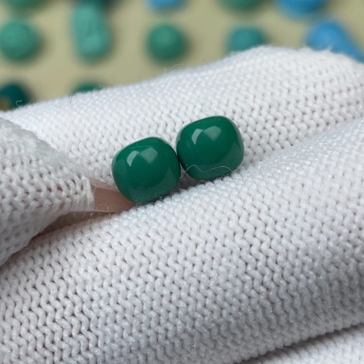 高瓷全玉华7mm老型一对