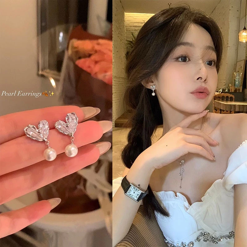 晚宴C位 秋冬超仙流苏耳环独特小众设计轻奢高级感2025新款潮耳饰