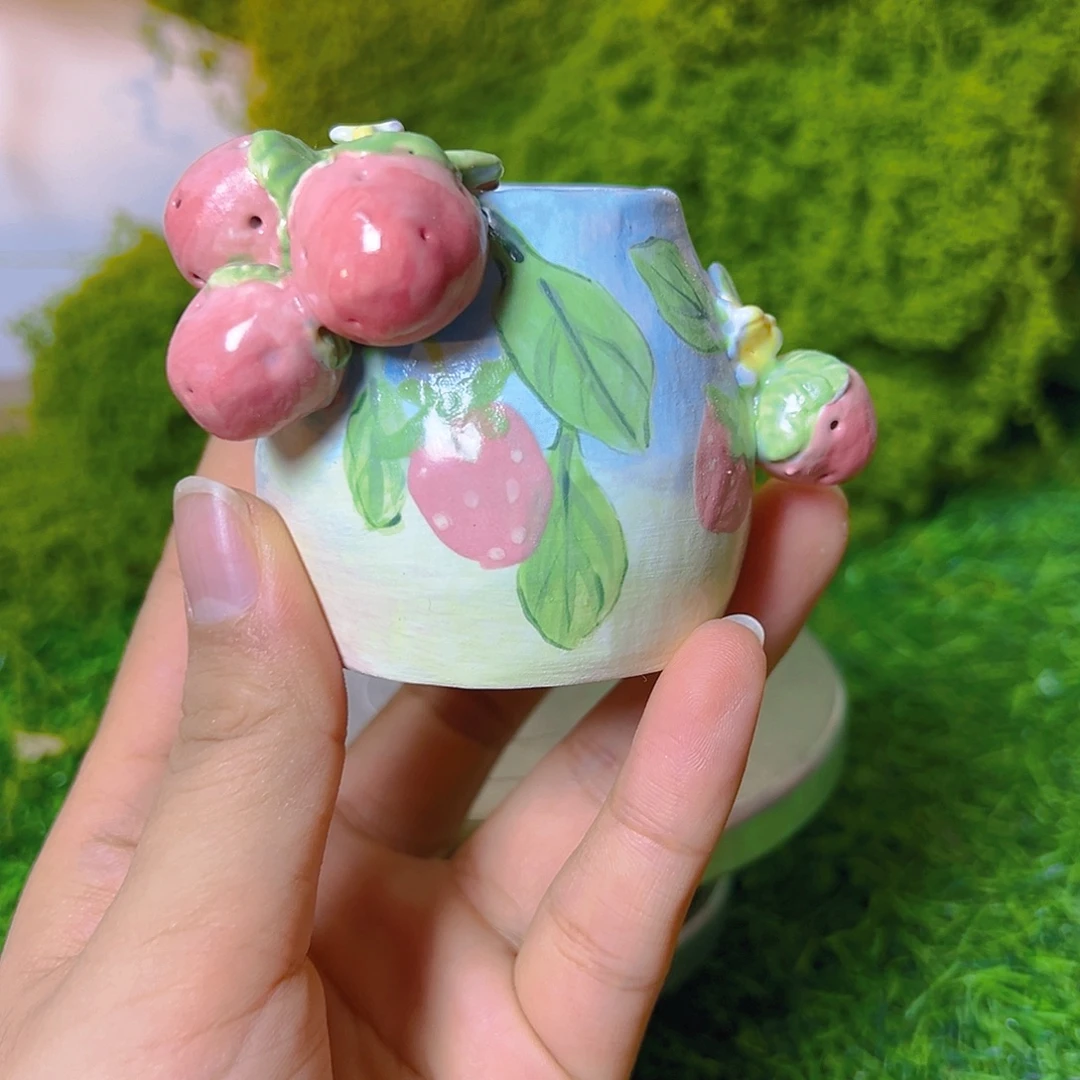 清仓老梧家的手工多肉花盆