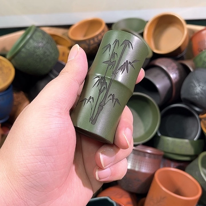 茶杯紫砂全手工紫砂主人杯