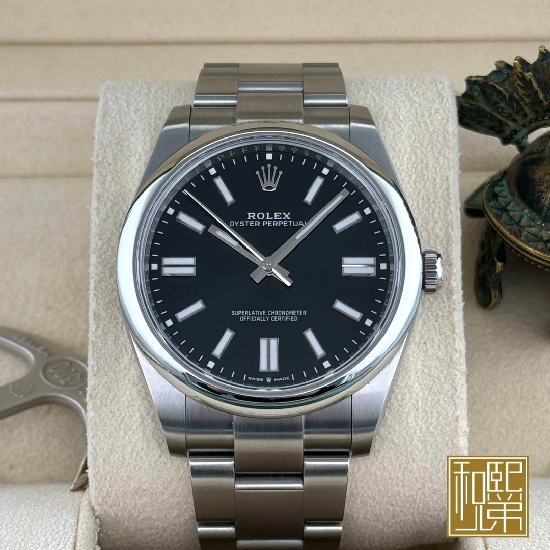 95新 Rolex/劳力士 蚝式恒动/m124300-0002/25全/41