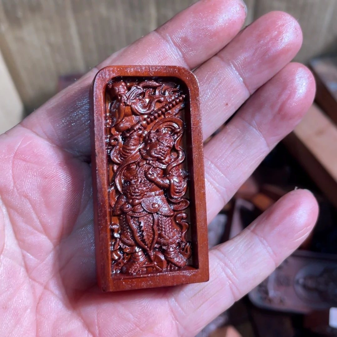 枣木雷击枣木雕刻王老板