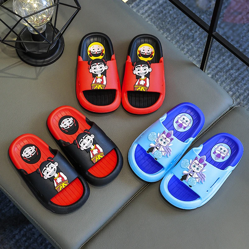 2025新款哪吒拖鞋敖丙拖鞋儿童夏季居家防滑宝宝男童拖鞋男女童鞋