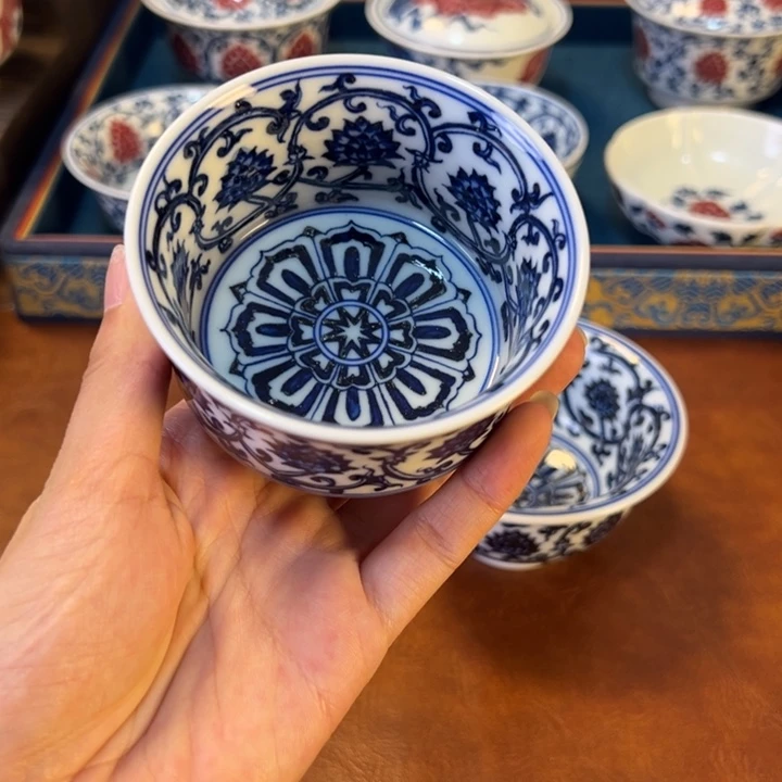 摆件景德镇茶器百宝箱陶瓷