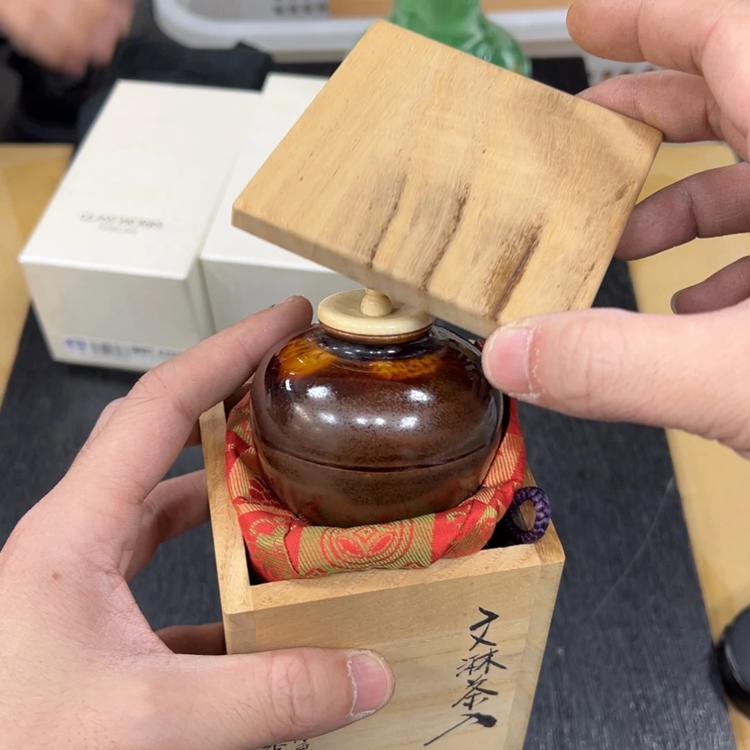 陶瓷日本中古工艺品摆件