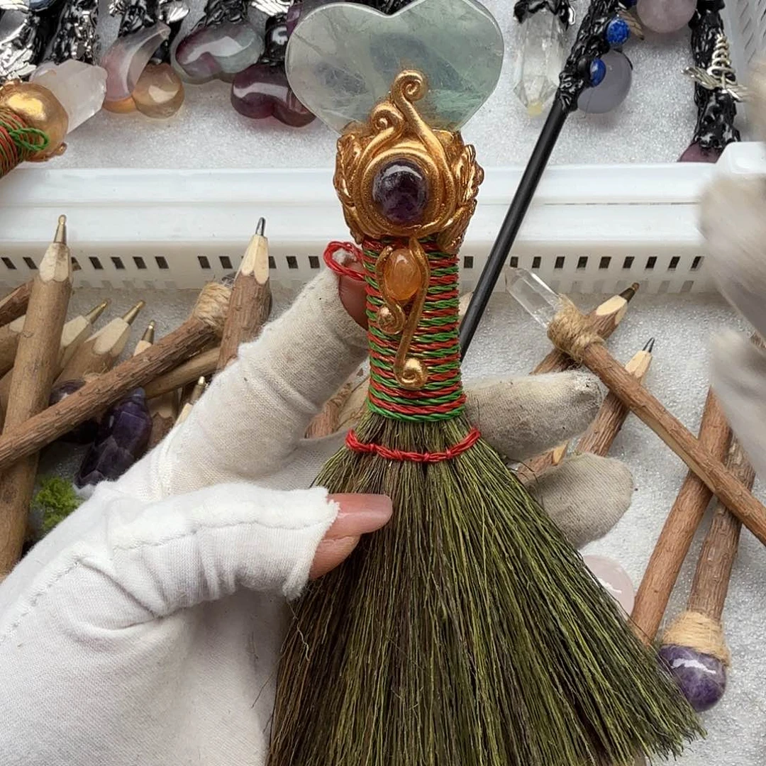 水晶手链22K金镶嵌小*✨