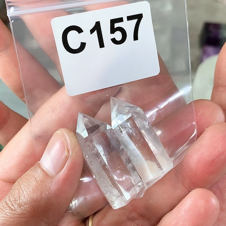 水晶天然水晶柱子C157未镶嵌棣****?