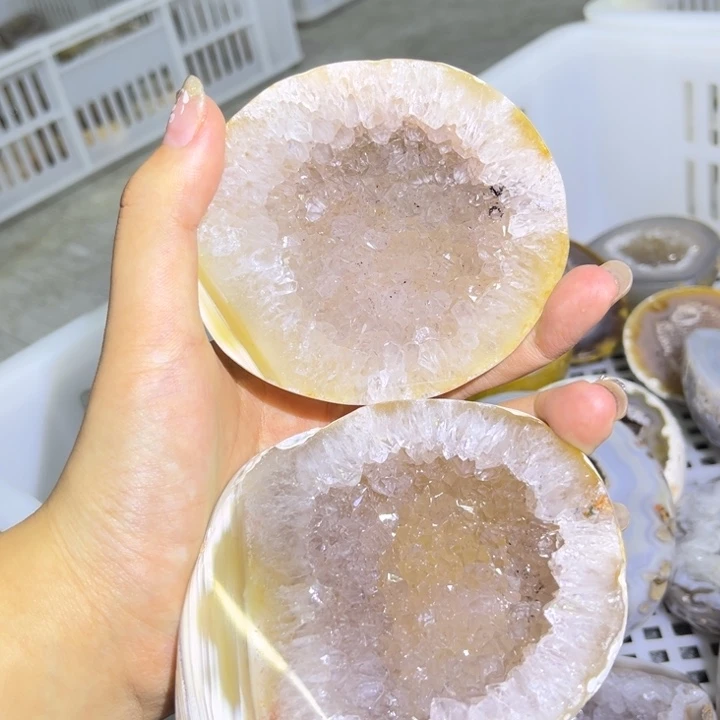水晶发饰未镶嵌白晶盆