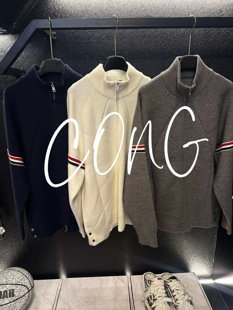 名《CONG专属1》男士毛衣秋冬新品时尚立领修身线衣开衫78175