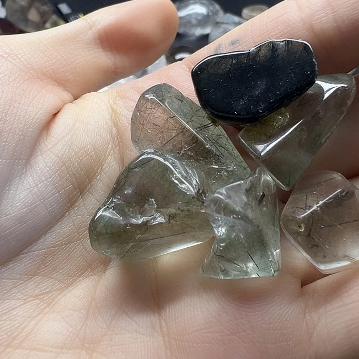 未镶嵌水晶珠宝半成品25水晶