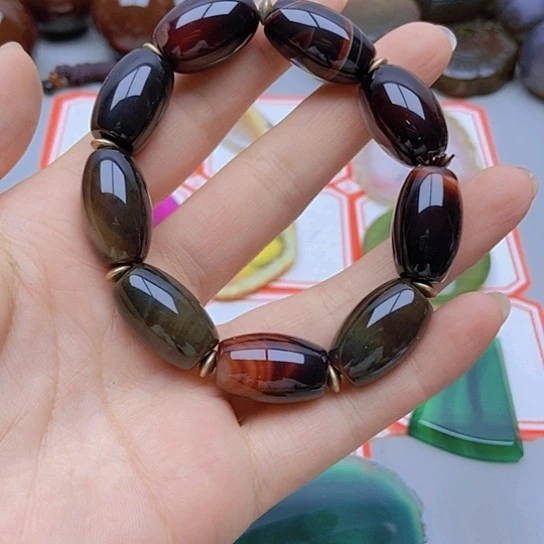 【闪购商品】足铂镶嵌玛瑙/玉髓珠宝奇石用****蚝