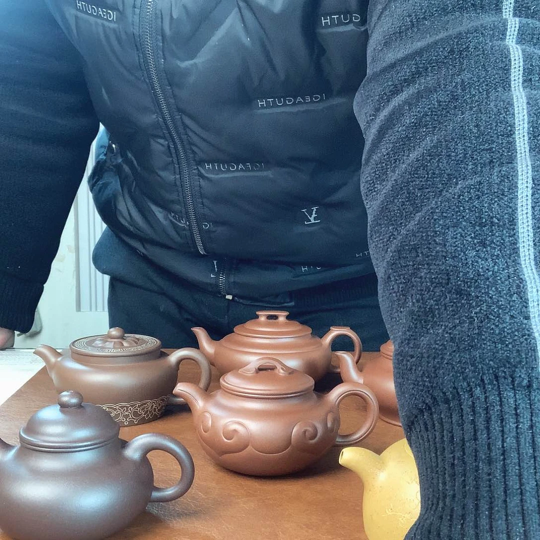 紫砂茶壶日***漠全手工制作