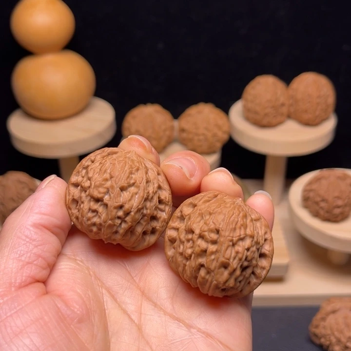 吊坠文玩核桃36山地磨盘