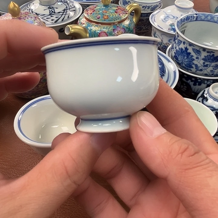 摆件陶瓷景德镇陶瓷茶具茶具
