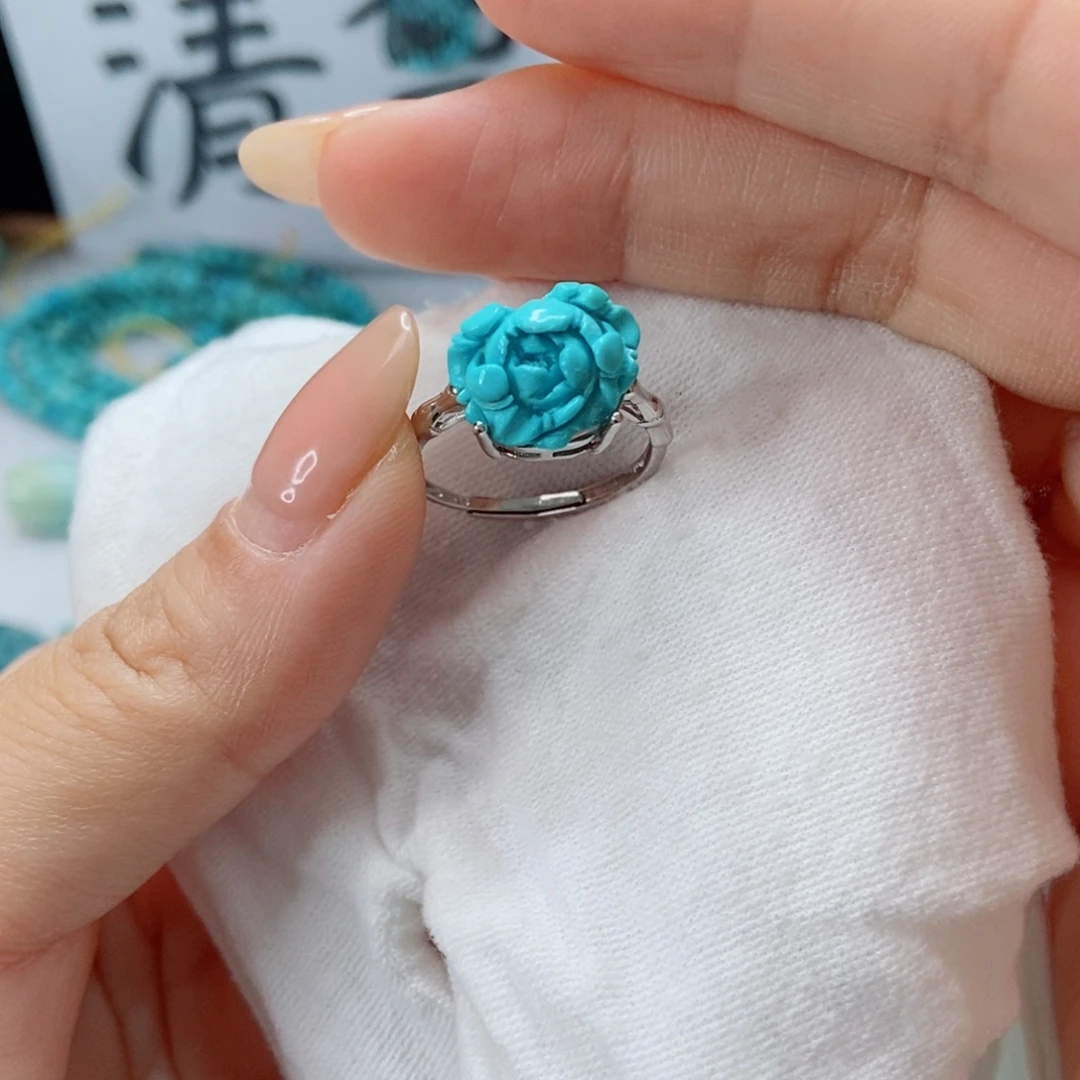 未镶嵌绿松石珠宝奇石