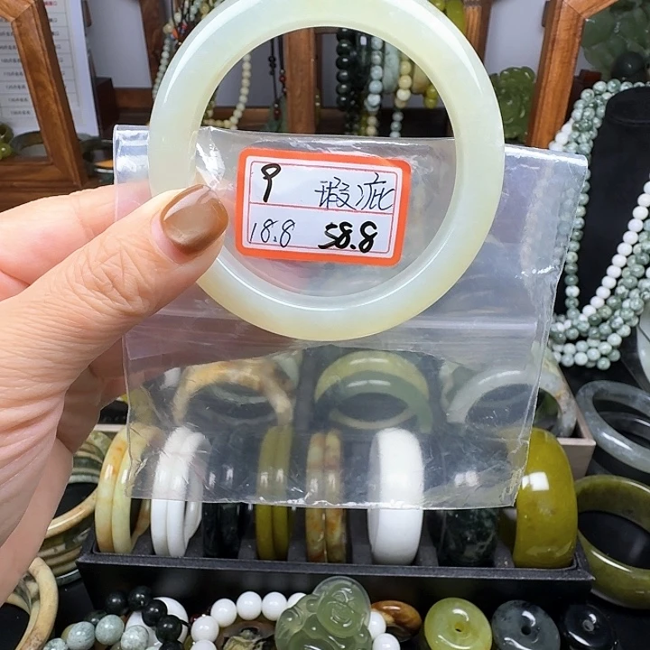 蛇纹石玉合金手镯