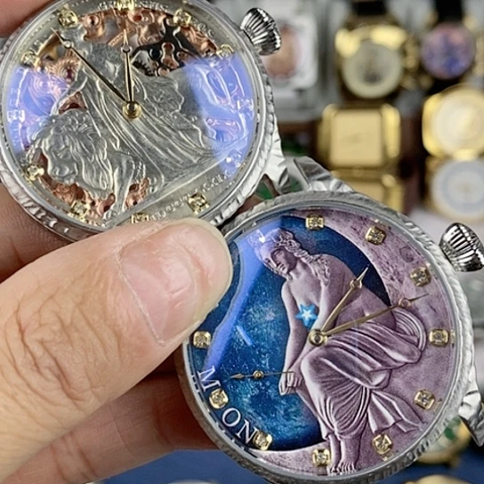 王***飞钢金属合金自动机械机芯