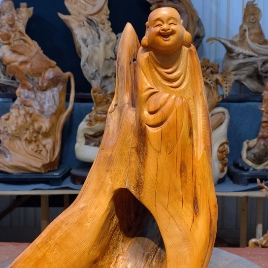 柏木（崖柏）根雕摆件