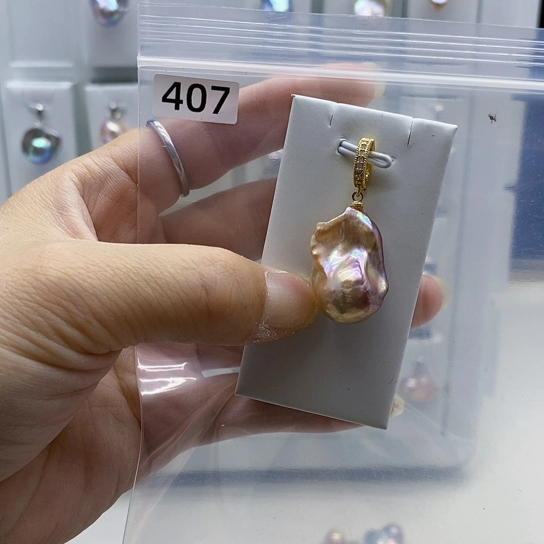 颈饰合金淡水珍珠
