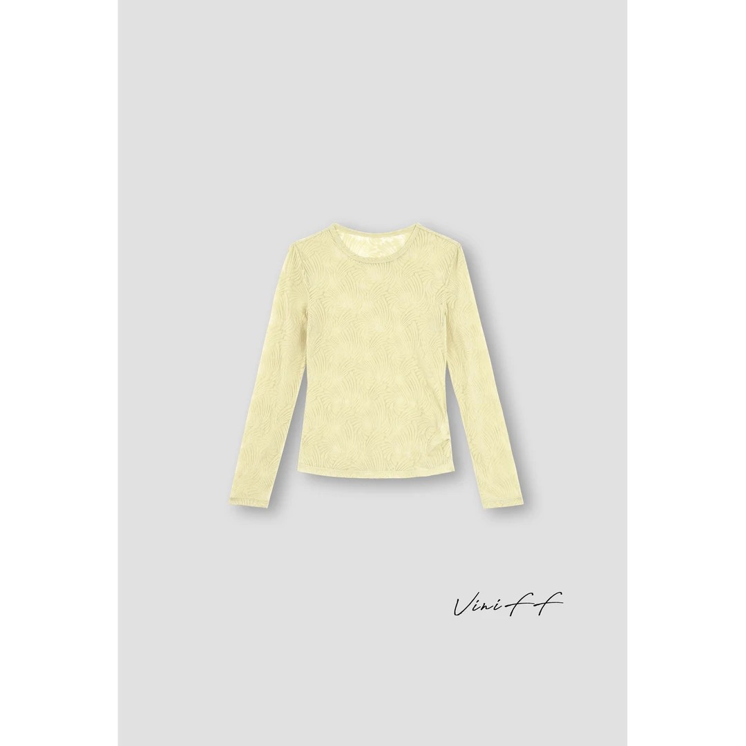 ViniFF薇妮｜圆领长袖T恤打底衫CZ5CX039