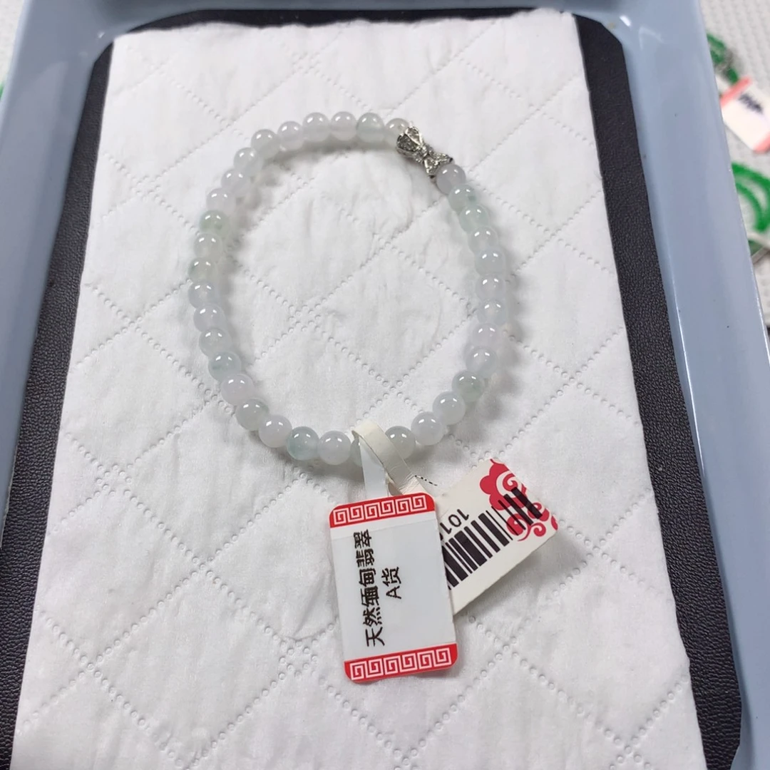 翡翠未镶嵌颈饰手串