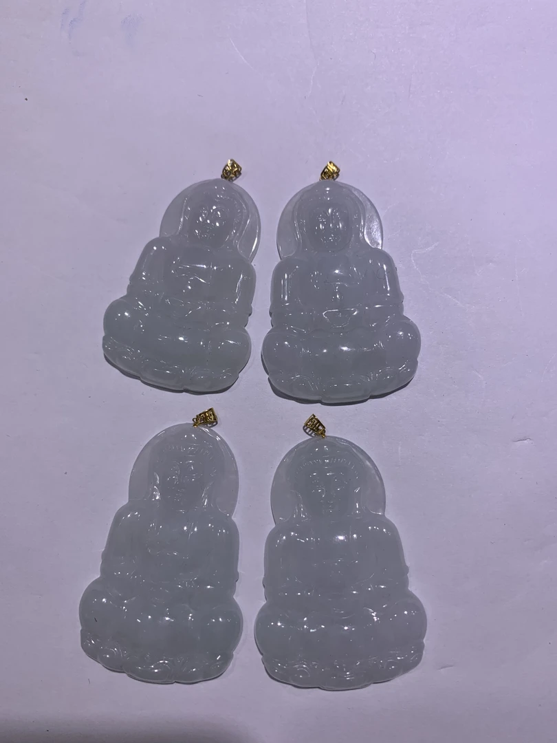 天然A货翡翠观音多样性发其一（拍一发一）- #1071