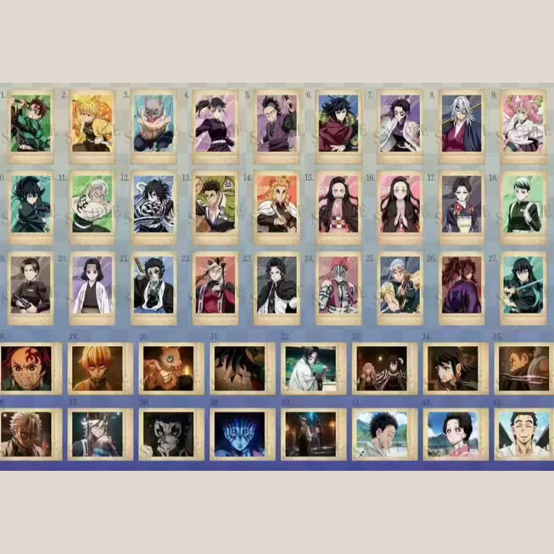 【小晓】鬼灭之刃第八弹拍立得无限城篇正版日谷(拆开不退不换)