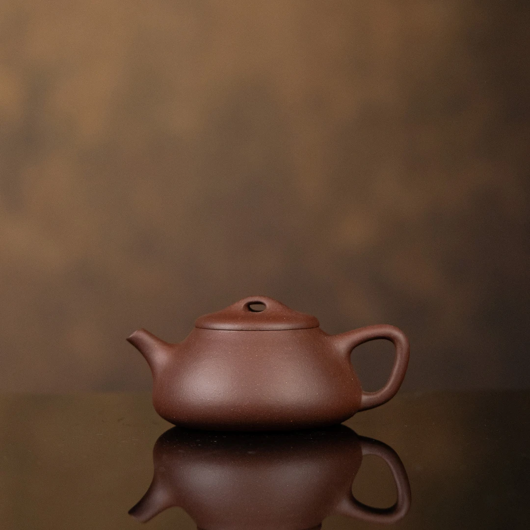 【利贞l曼生石瓢】原矿底槽清约120cc手工制宜兴紫砂壶茶具LZ