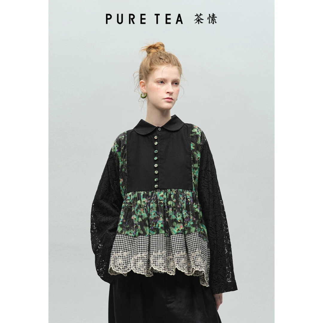 2024春新款撞料上衣TJ0203C11