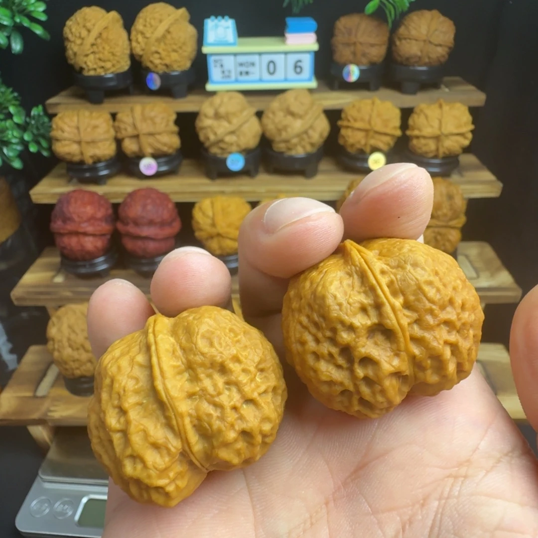 把件文玩核桃14号虎头蛙37尺