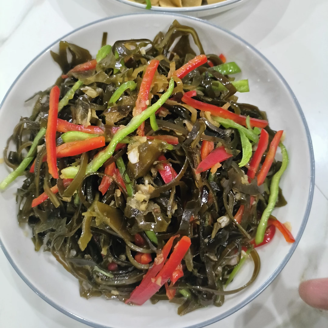 福建霞浦日晒海带丝2包