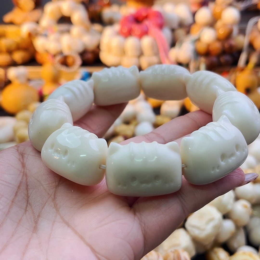 菩提根/象牙果手串法棍猫