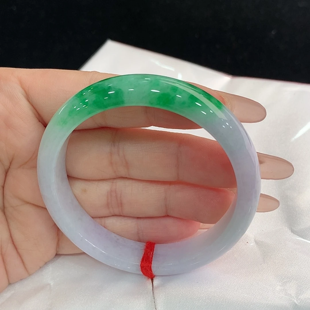 【闪购商品】翡翠手镯未镶嵌56.6，56/57