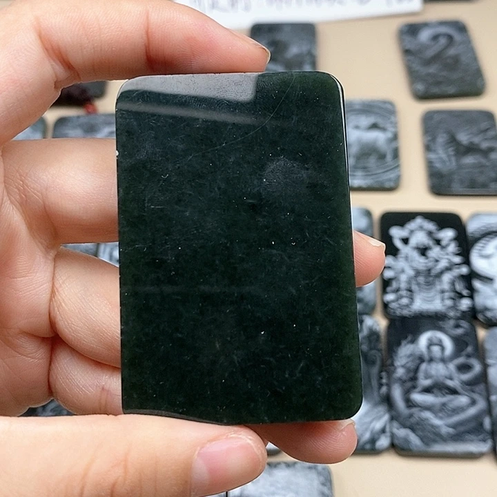 颈饰未镶嵌和田玉永****J