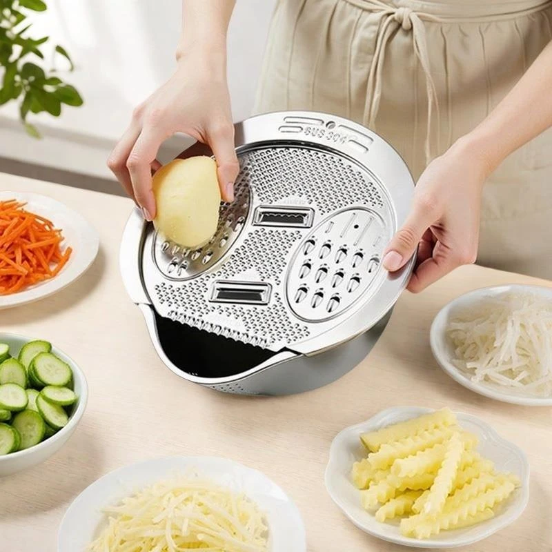 316不锈钢沥水篮水果盘家用厨房专用洗菜盆多功能淘米神器洗米筛