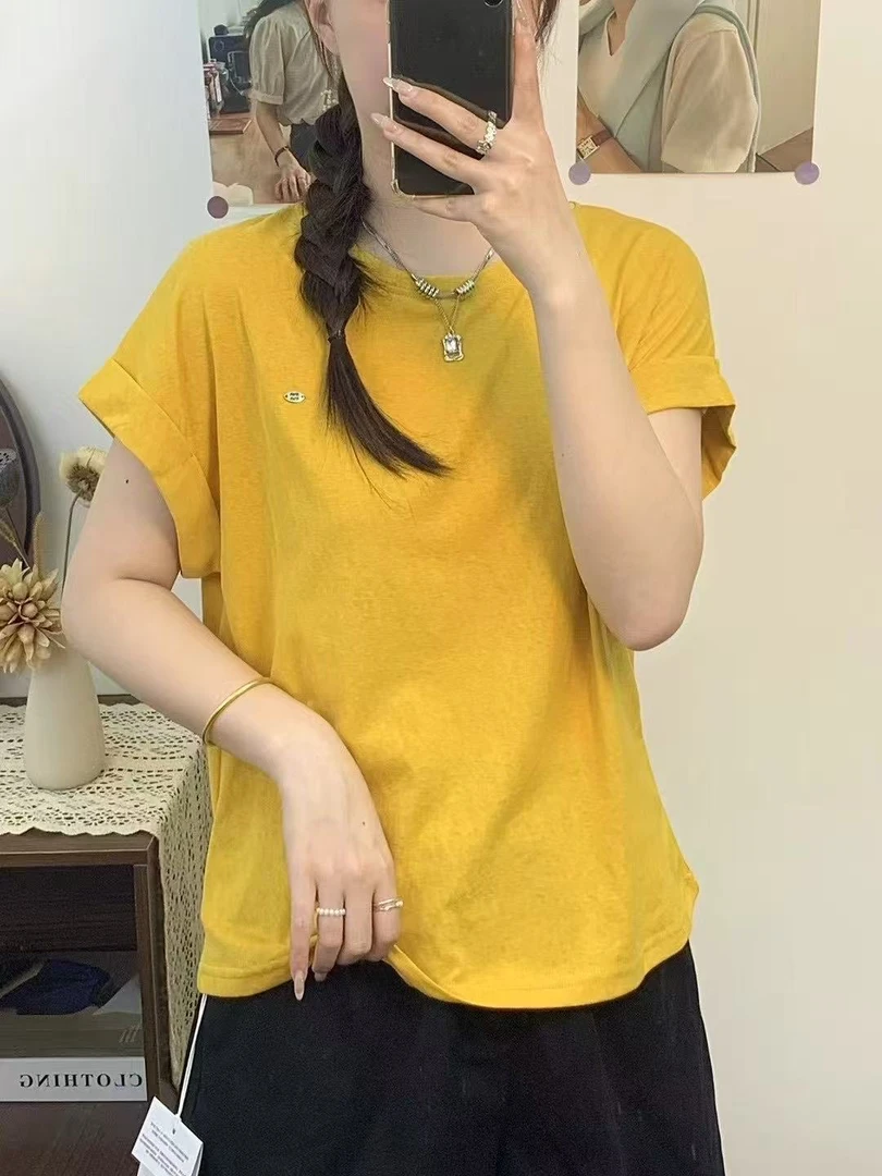 K综合清货链接 no退nou换 宽松T恤短款短袖城市运动风时尚>