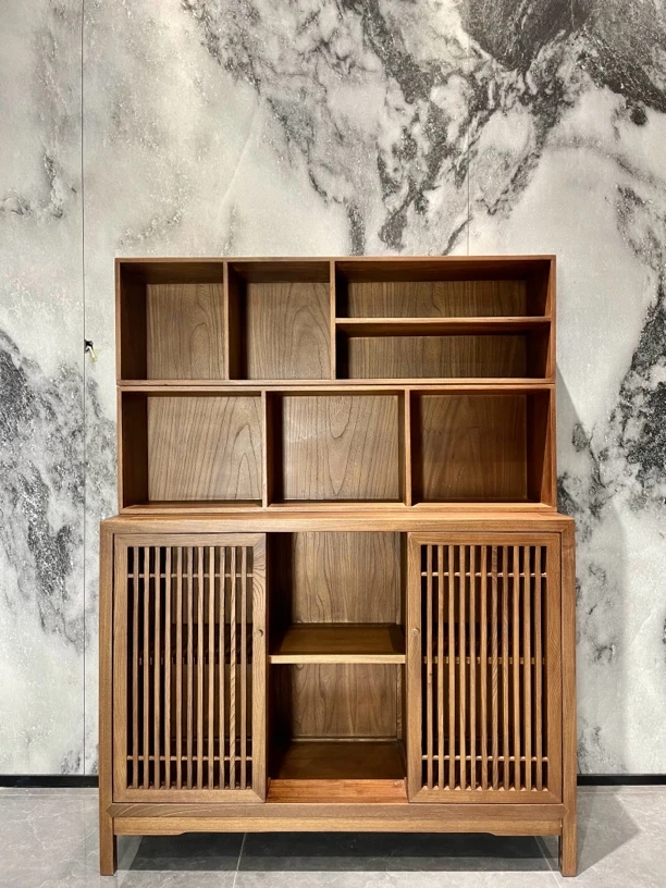 俄罗斯榆1.2木上下茶柜（120x40x160）