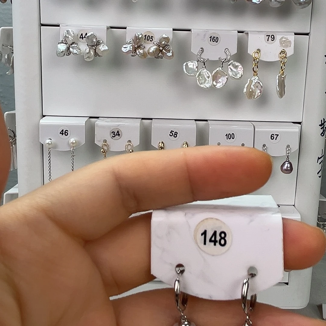 宝***冰非金属925银淡水148