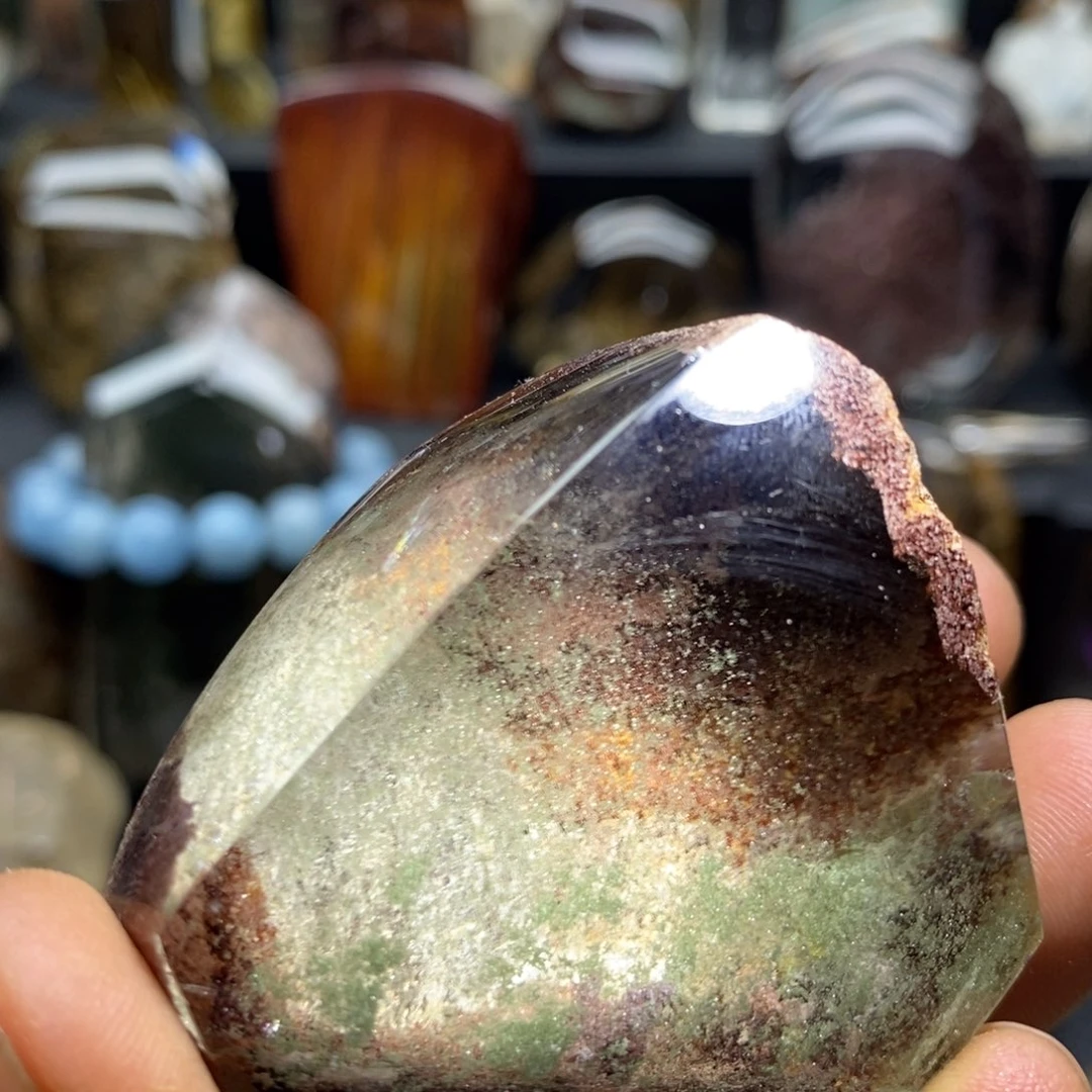 成***民水晶未镶嵌珠宝半成品