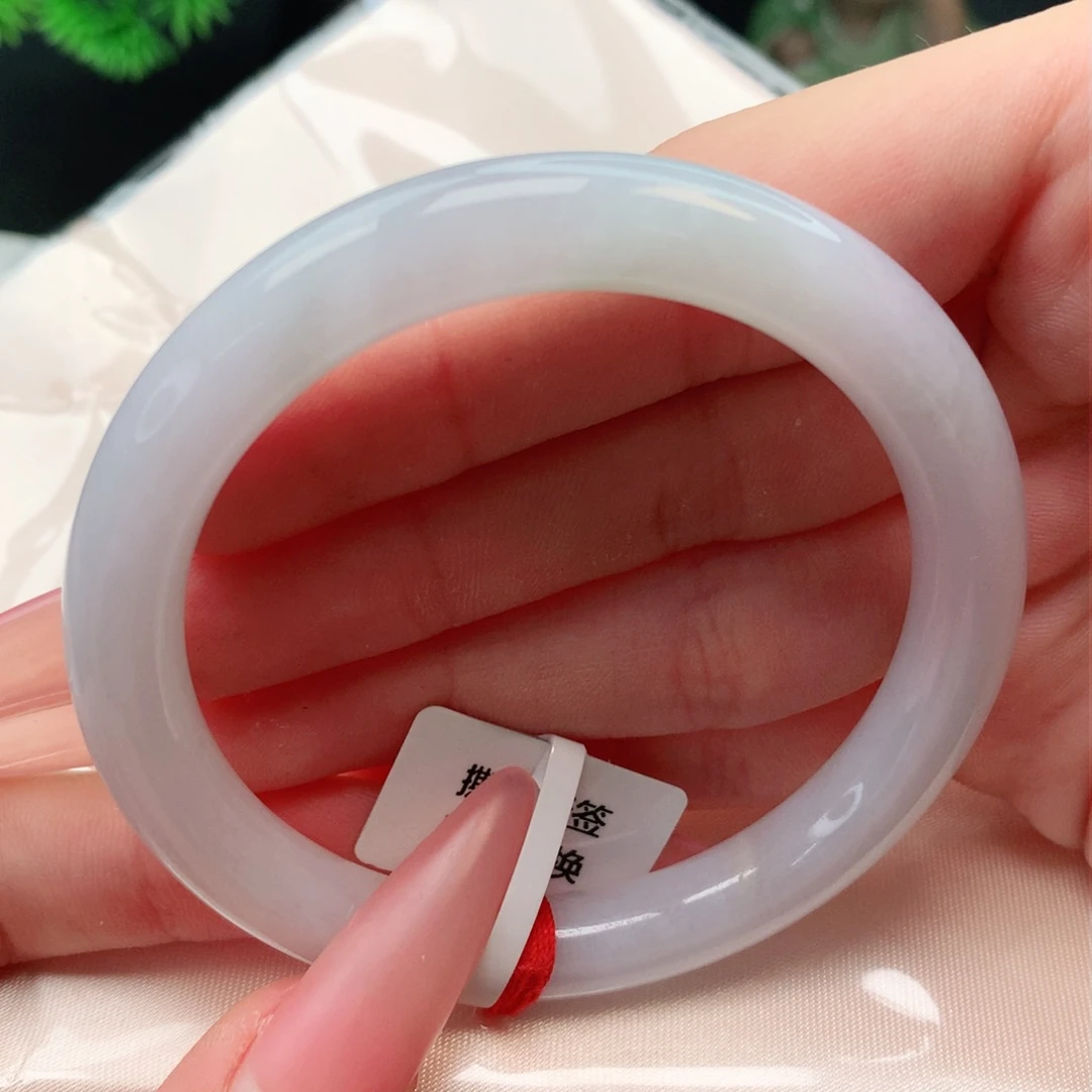 未镶嵌手镯翡翠圆条54