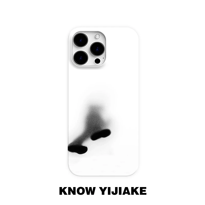 悄无声息适用苹果16promax手机壳15pro小众14/13ins/12p创意16e11