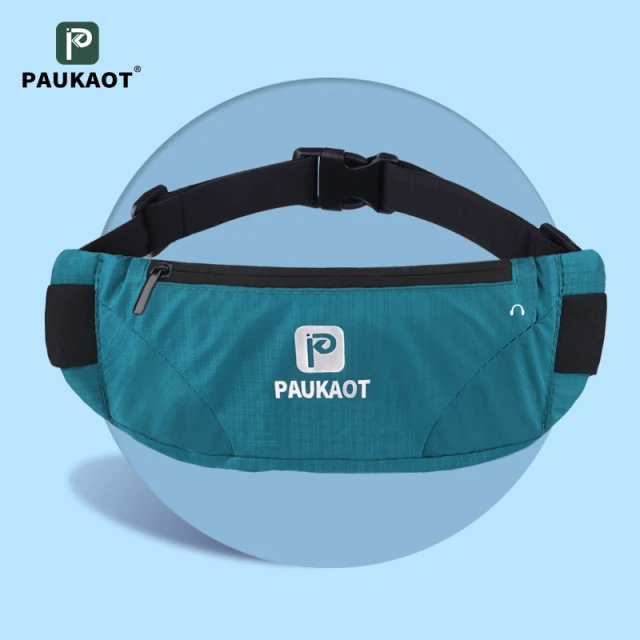 PAUKAOT户外跑步手机腰包男女多功能运动超薄马拉松装备小腰带包