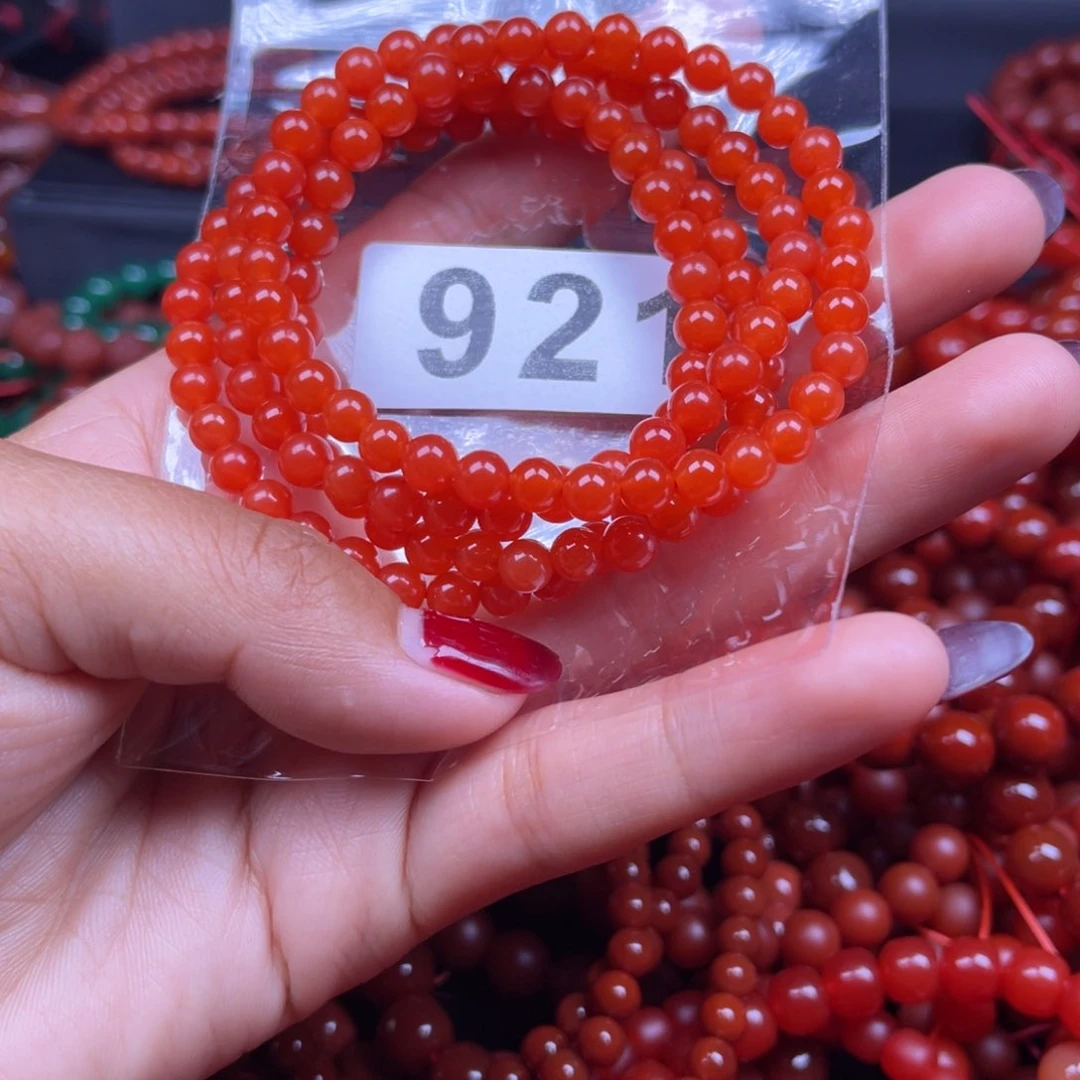 轻***༒手链未镶嵌南红玛瑙