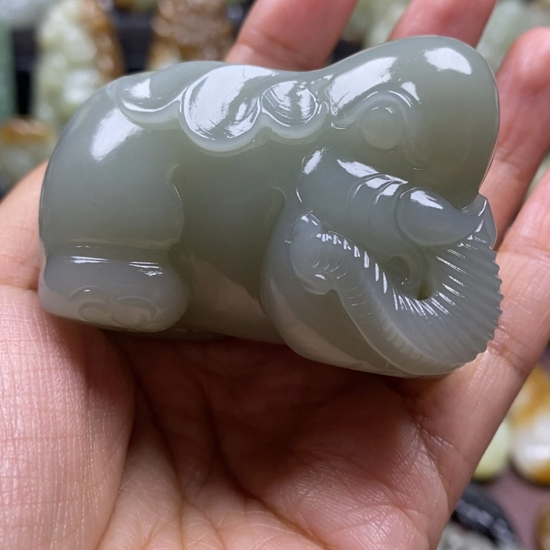 吊坠(不含链)未镶嵌和田玉（糖玉）