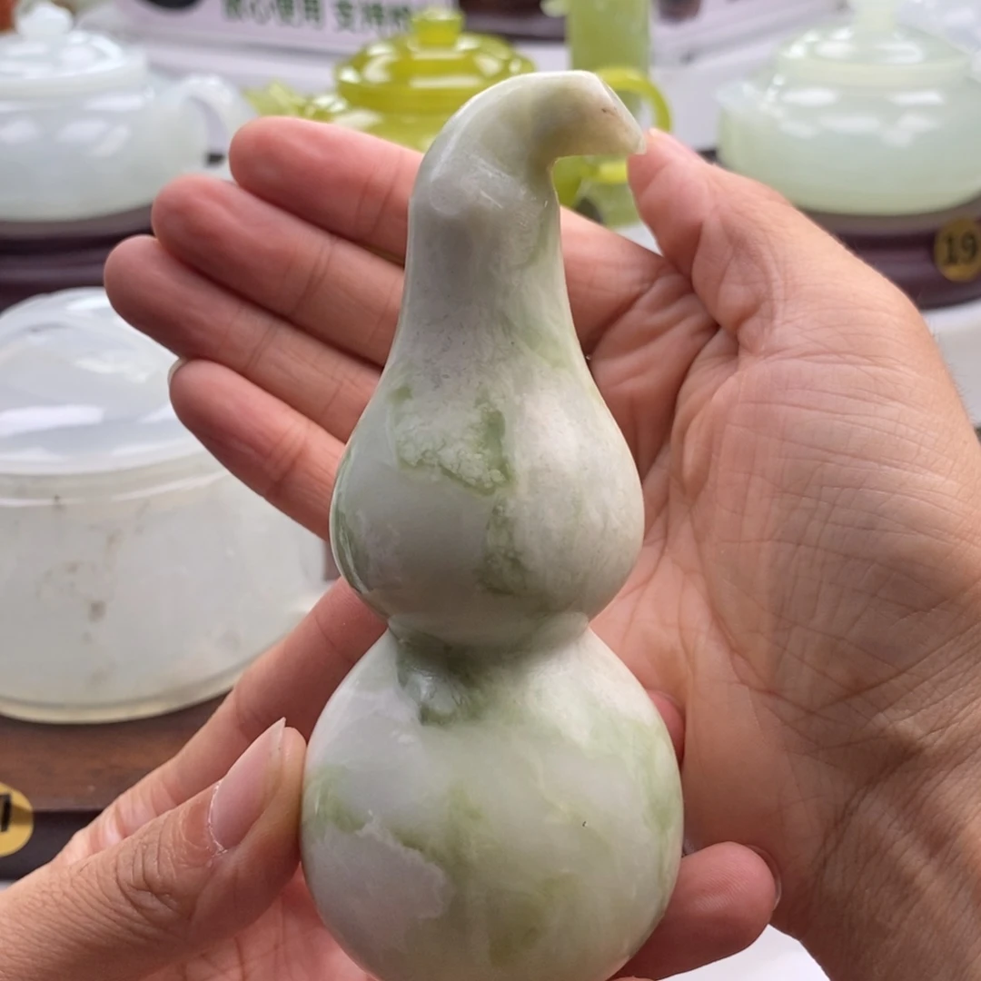 未镶嵌岫玉四大名玉摆件