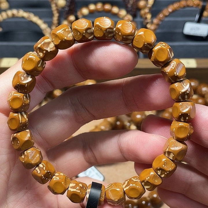 紫金鼠吊坠实心紫金鼠手串9+无相